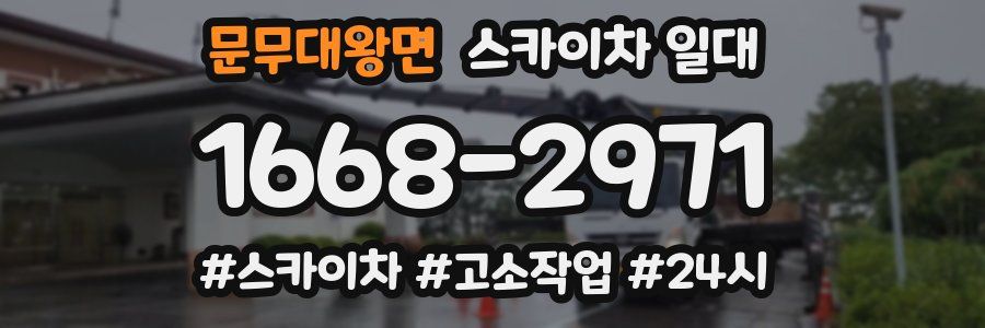 문무대왕면 스카이차 일대