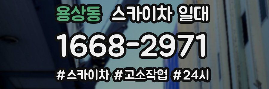 용상동 스카이차 일대