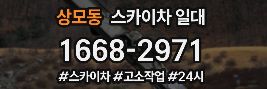 상모동 스카이차 일대