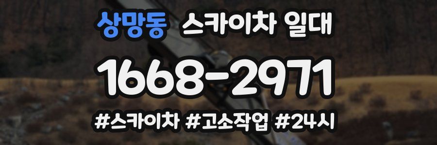 상망동 스카이차 일대