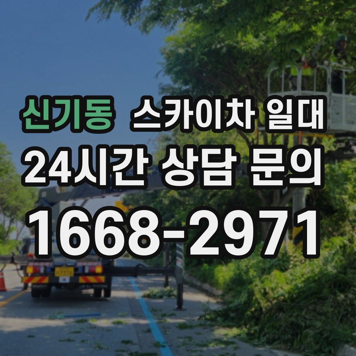 신기동 스카이차 일대