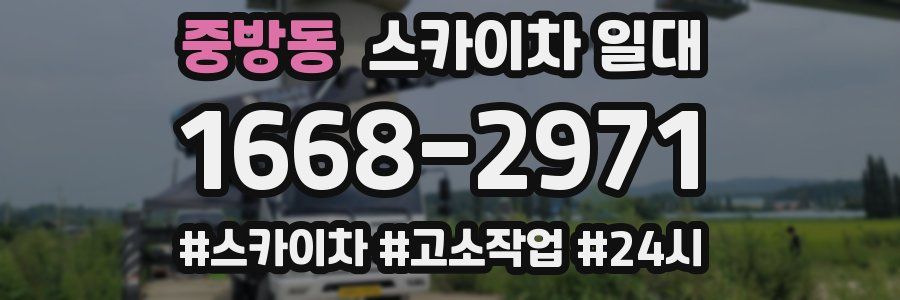 중방동 스카이차 일대