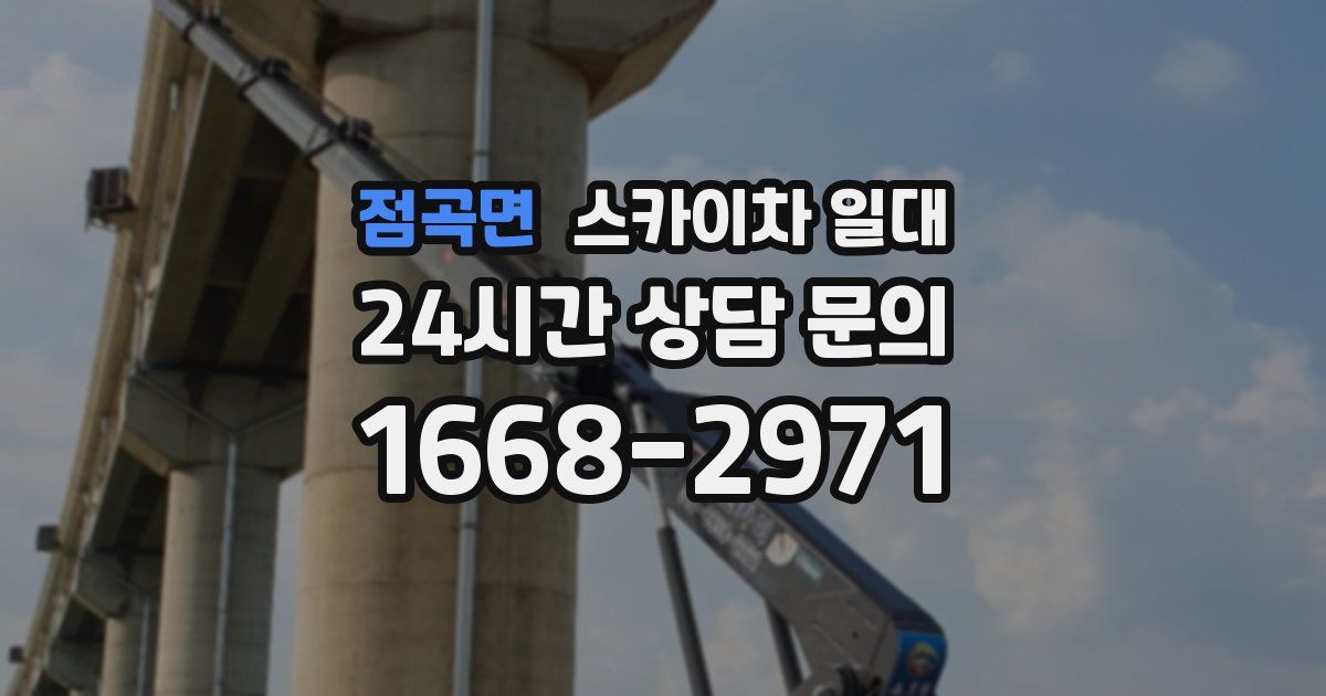 점곡면 스카이차 일대
