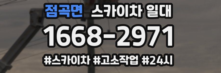 점곡면 스카이차 일대