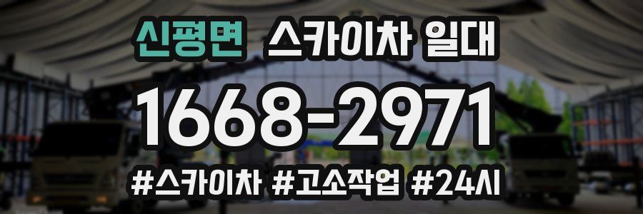 신평면 스카이차 일대