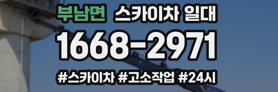 부남면 스카이차 일대
