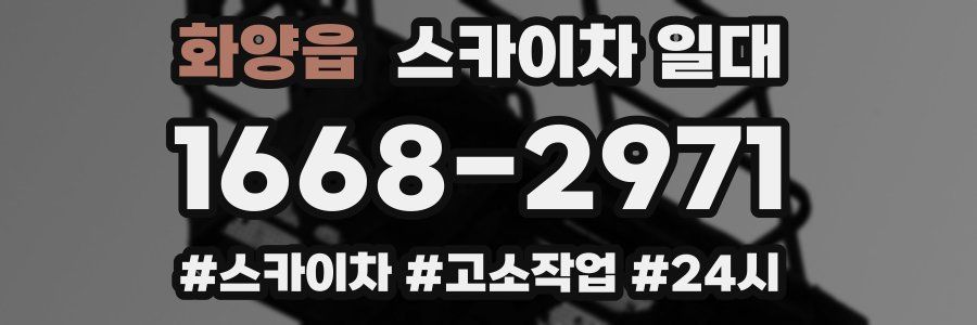 화양읍 스카이차 일대