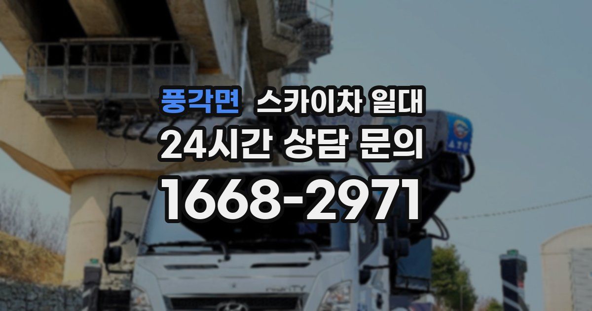 풍각면 스카이차 일대