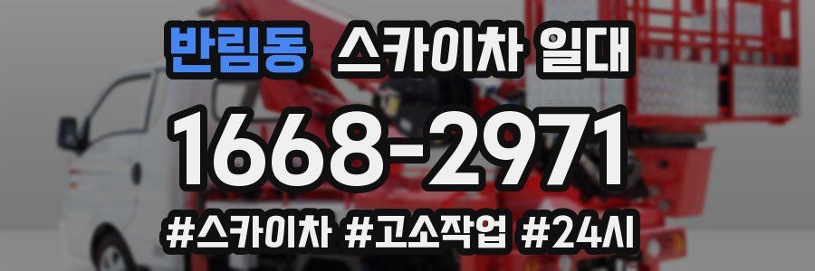 반림동 스카이차 일대