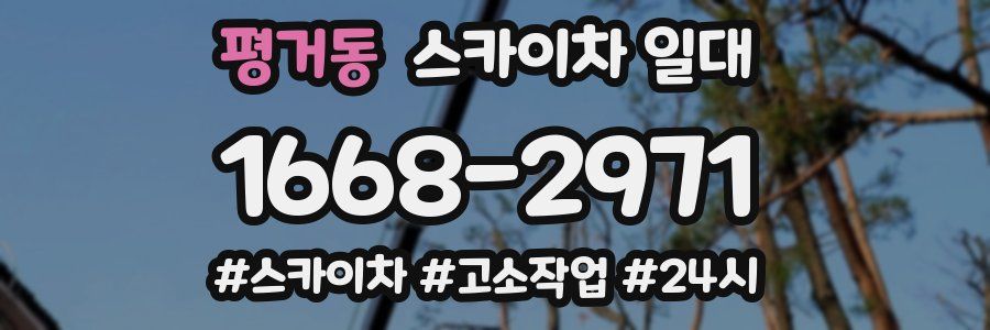 평거동 스카이차 일대