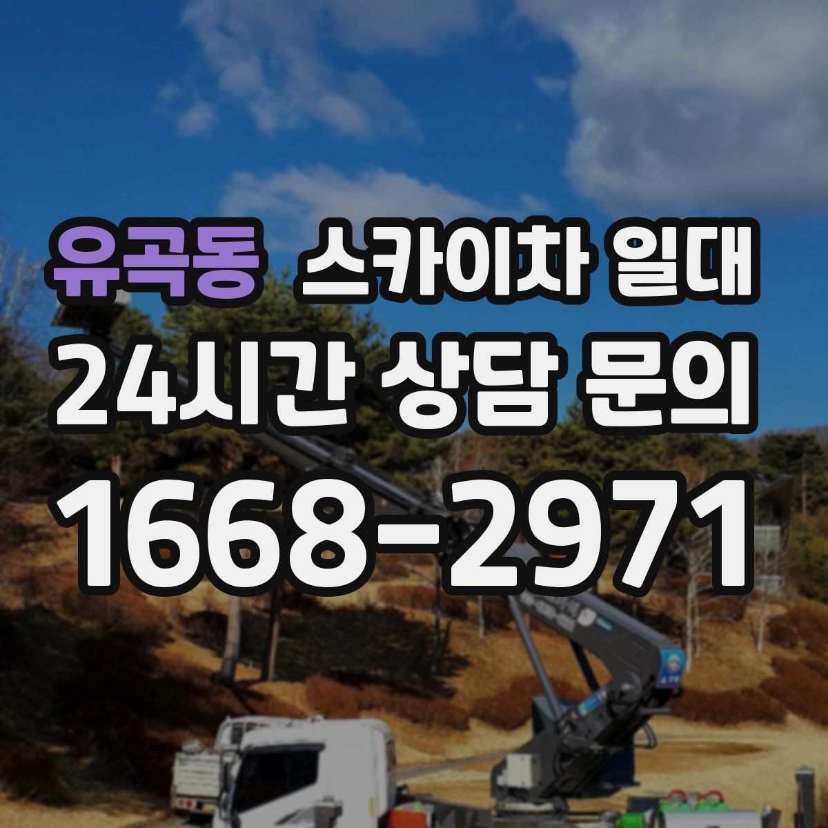 유곡동 스카이차 일대
