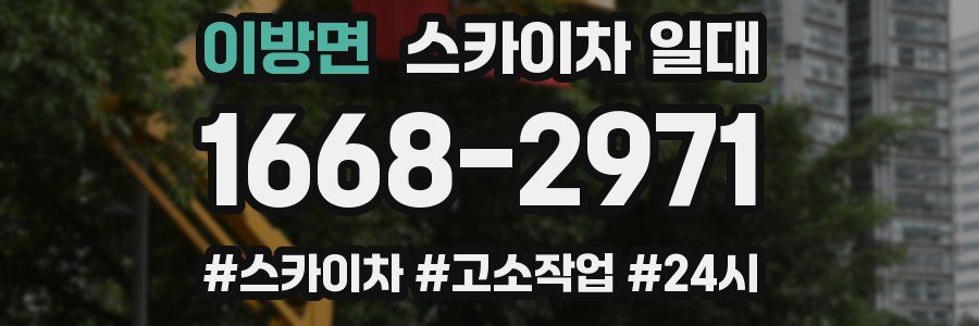 이방면 스카이차 일대