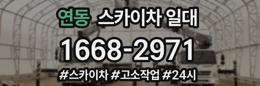 연동 스카이차 일대