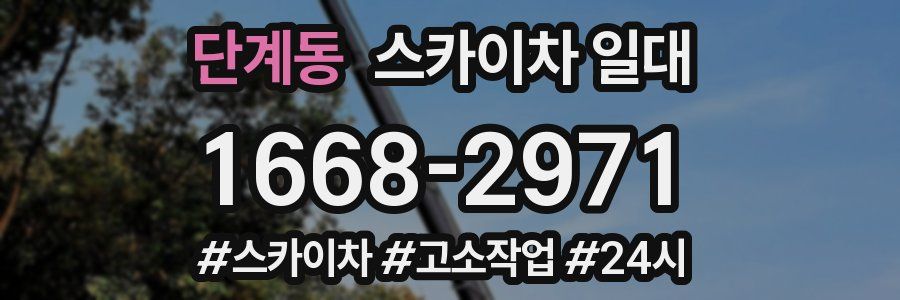 단계동 스카이차 일대