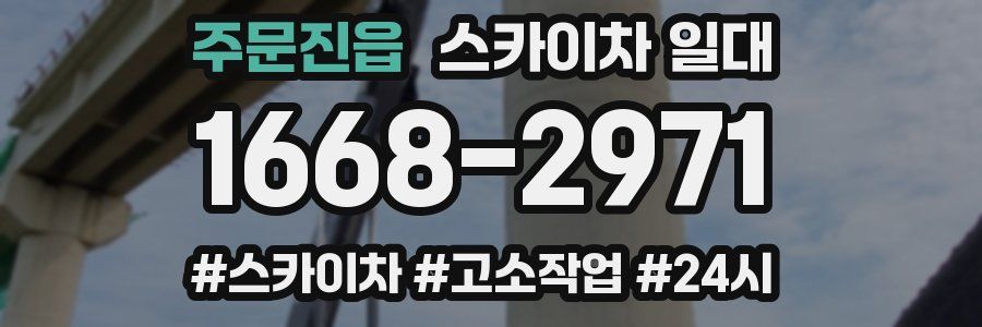 주문진읍 스카이차 일대
