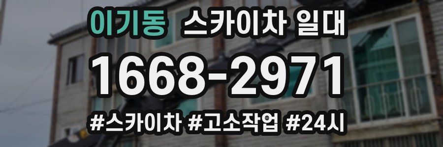이기동 스카이차 일대