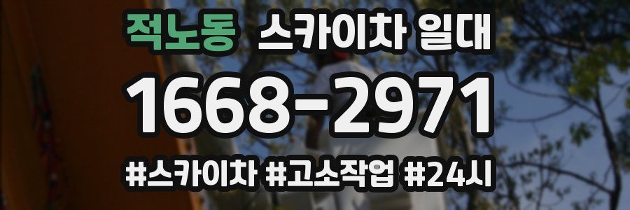 적노동 스카이차 일대