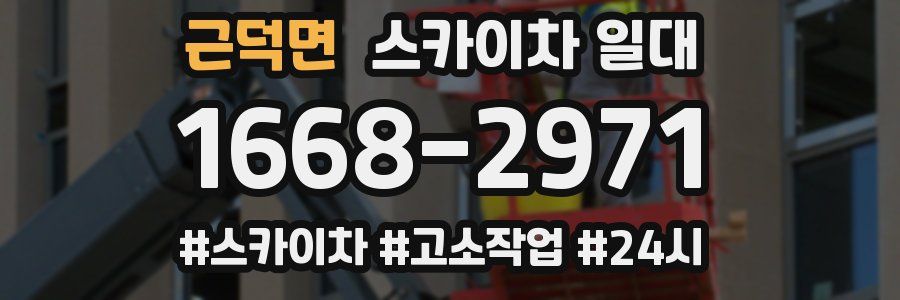 근덕면 스카이차 일대