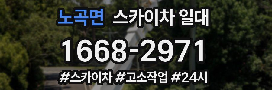 노곡면 스카이차 일대