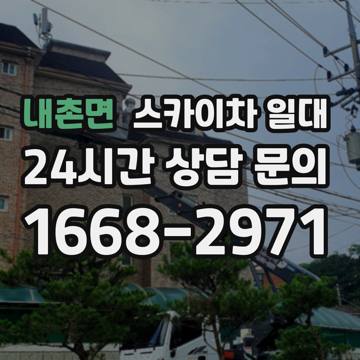 내촌면 스카이차 일대