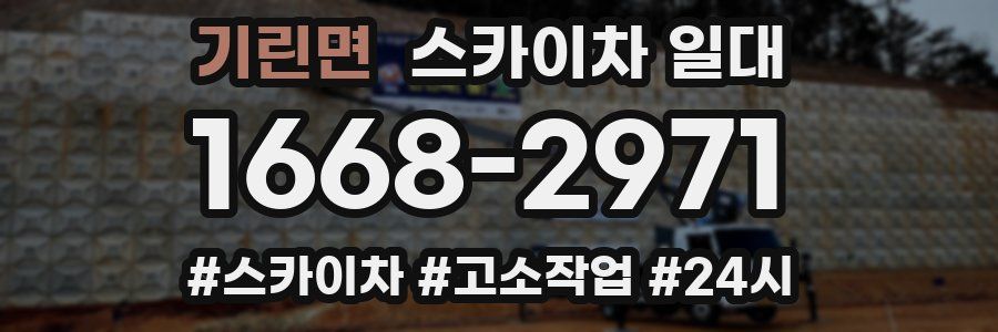 기린면 스카이차 일대