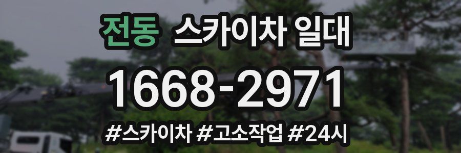 전동 스카이차 일대