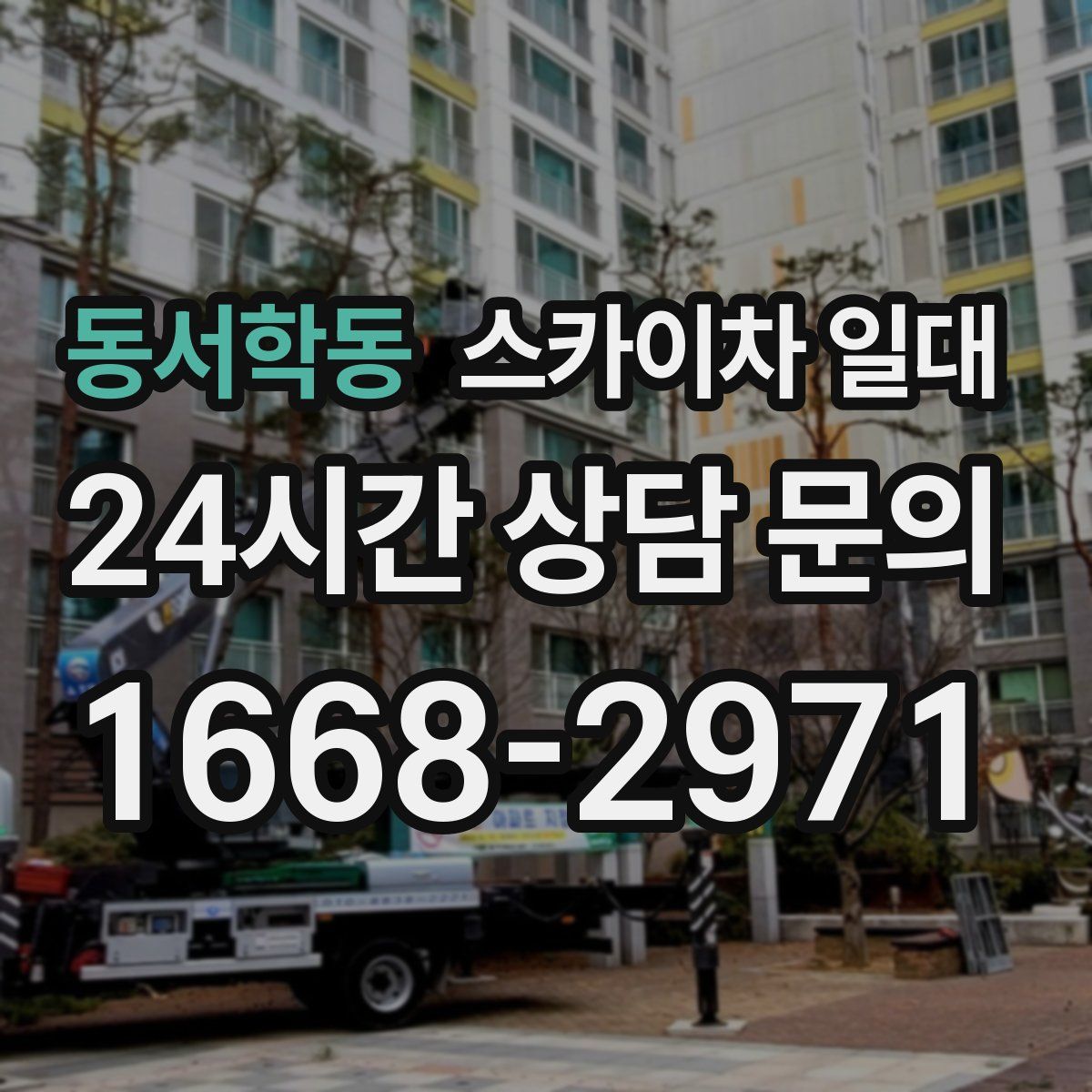 동서학동 스카이차 일대