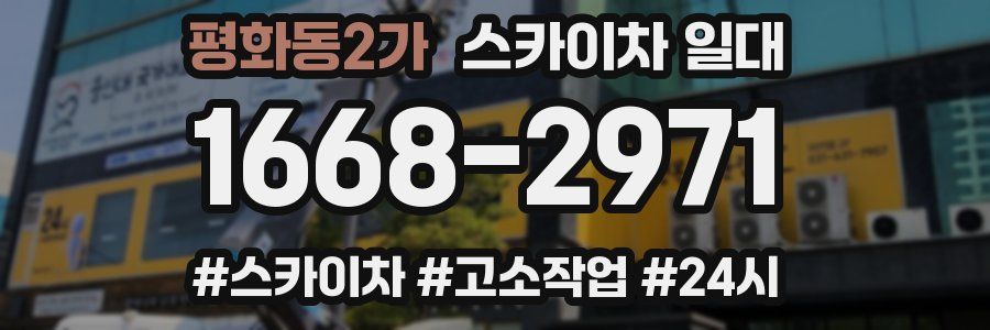 평화동2가 스카이차 일대