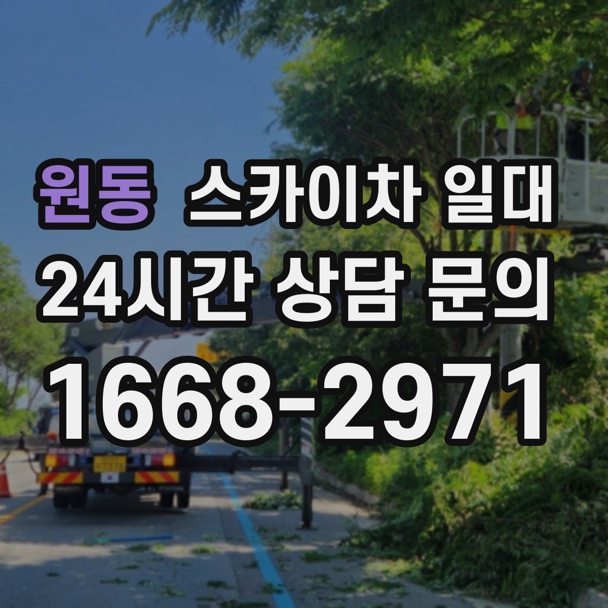 원동 스카이차 일대
