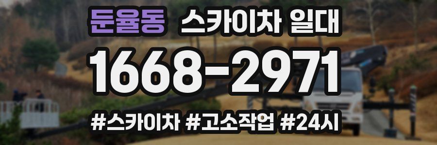 둔율동 스카이차 일대