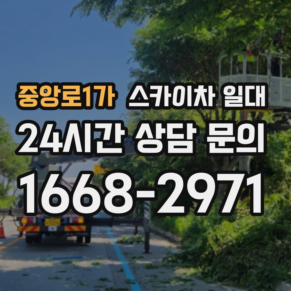 중앙로1가 스카이차 일대