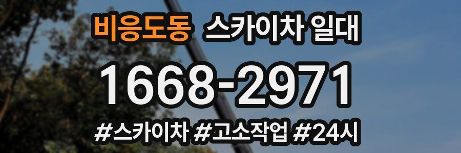 비응도동 스카이차 일대