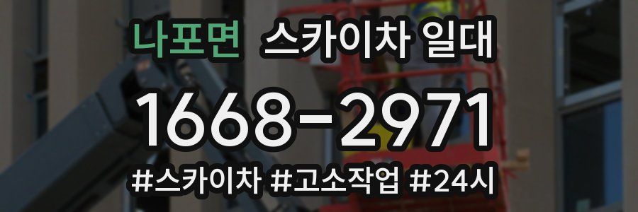 나포면 스카이차 일대