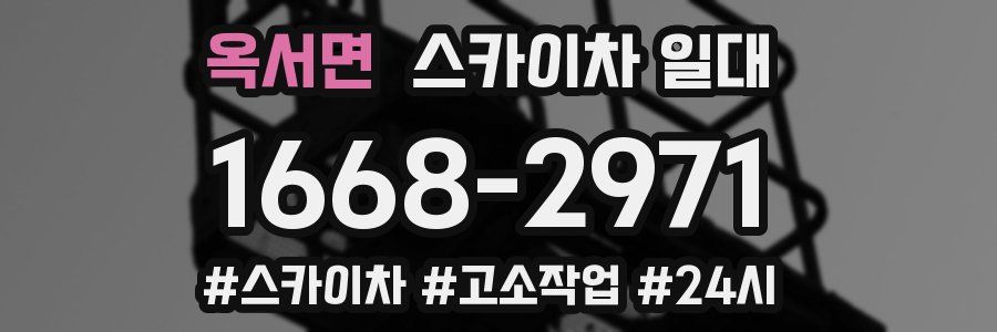 옥서면 스카이차 일대