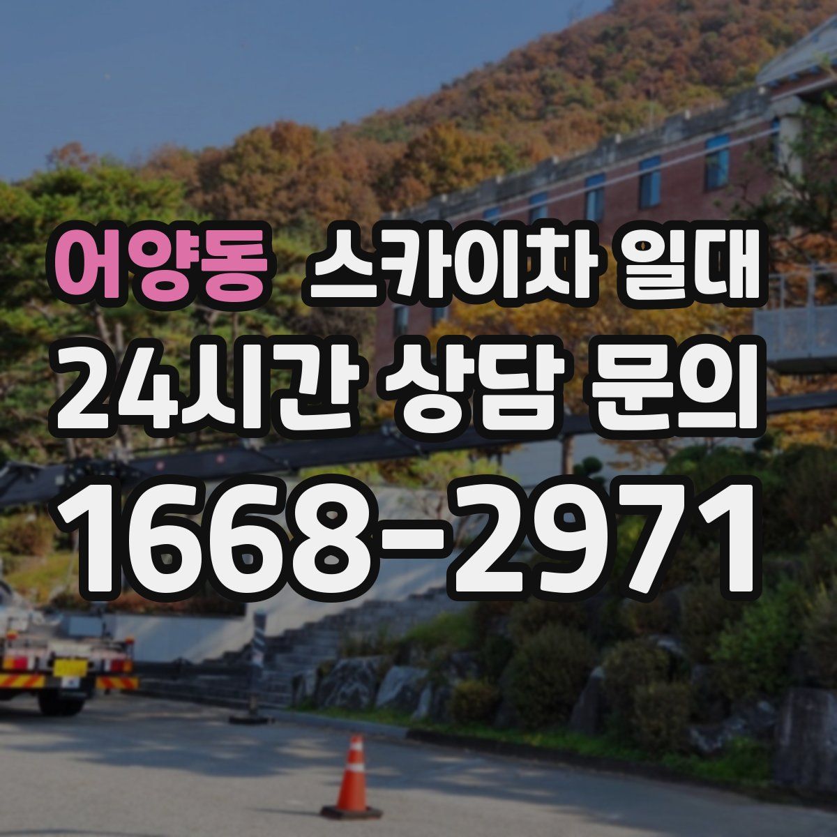 어양동 스카이차 일대
