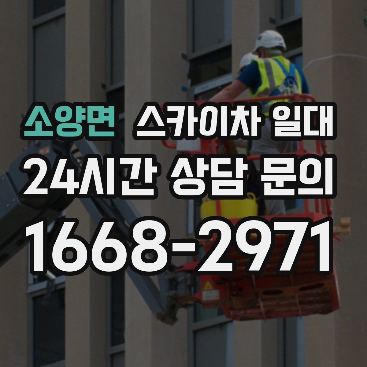 소양면 스카이차 일대