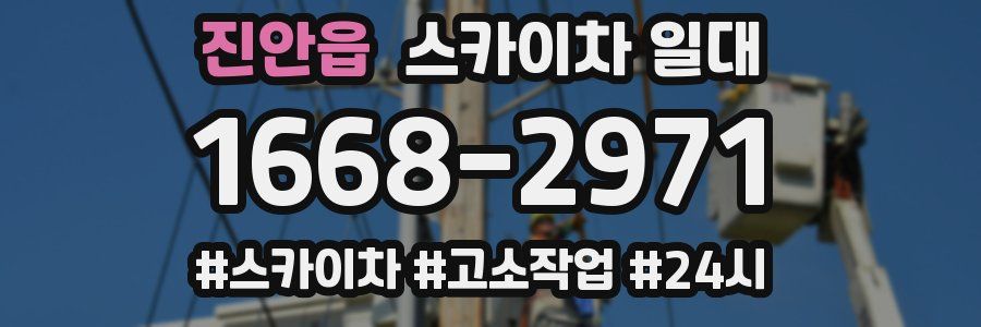 진안읍 스카이차 일대