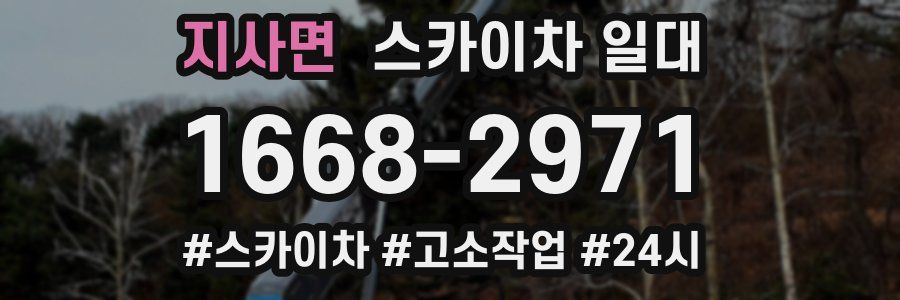 지사면 스카이차 일대