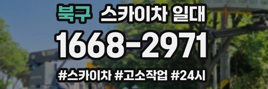 북구 스카이차 일대