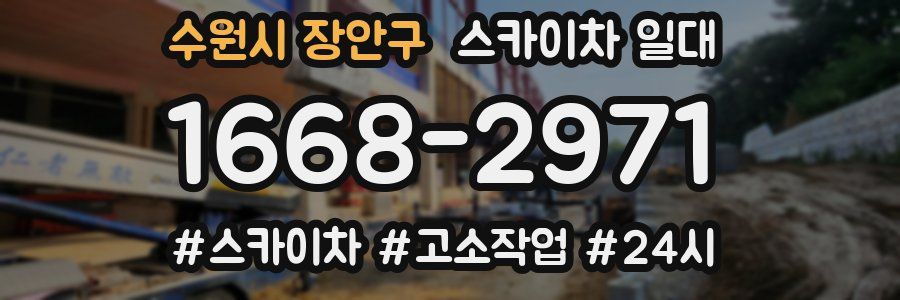 수원시 장안구 스카이차 일대