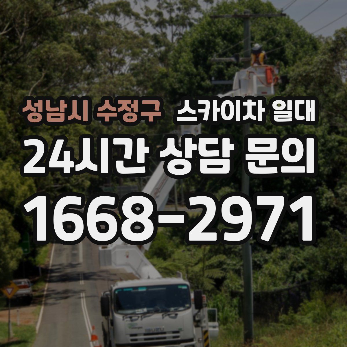 성남시 수정구 스카이차 일대