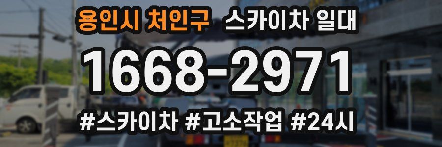 용인시 처인구 스카이차 일대