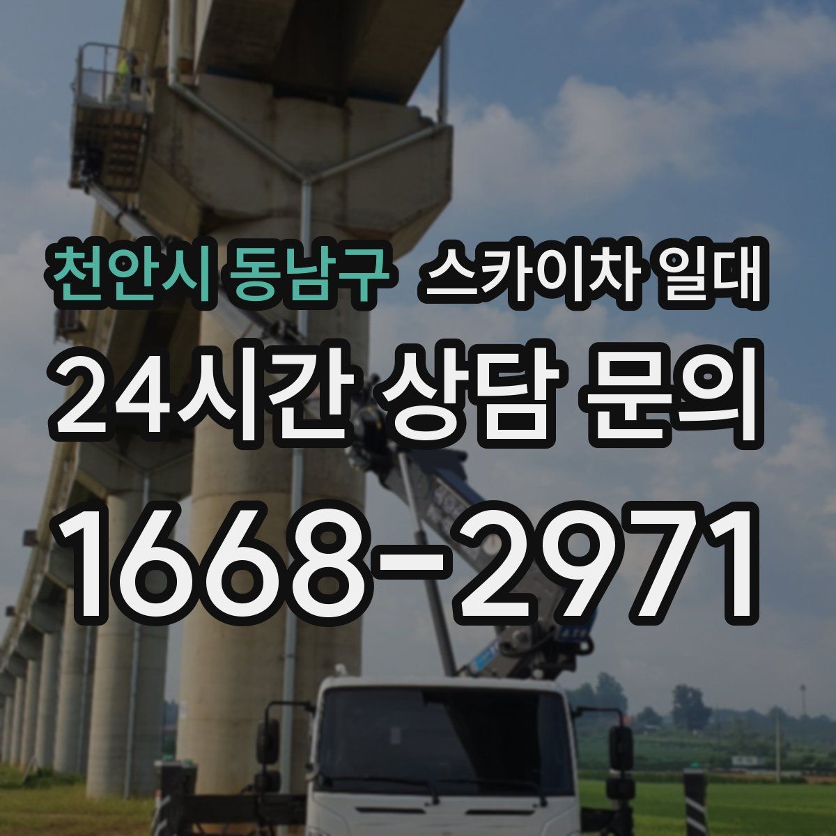 천안시 동남구 스카이차 일대