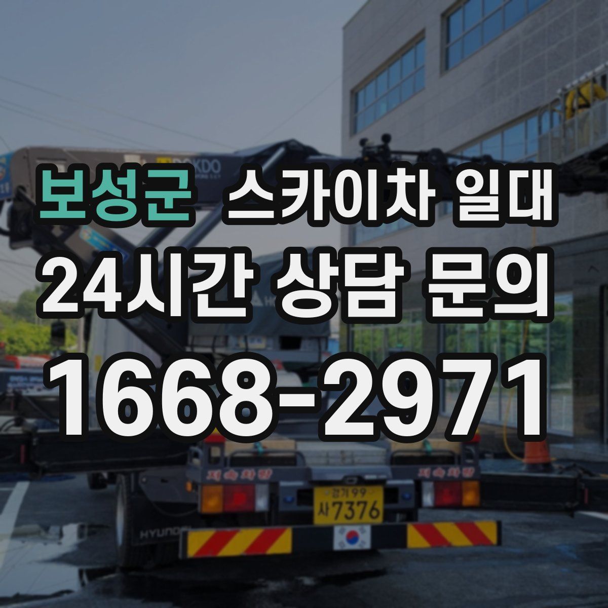 보성군 스카이차 일대