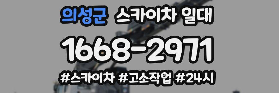 의성군 스카이차 일대