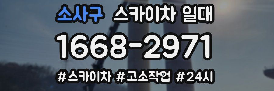 소사구 스카이차 일대