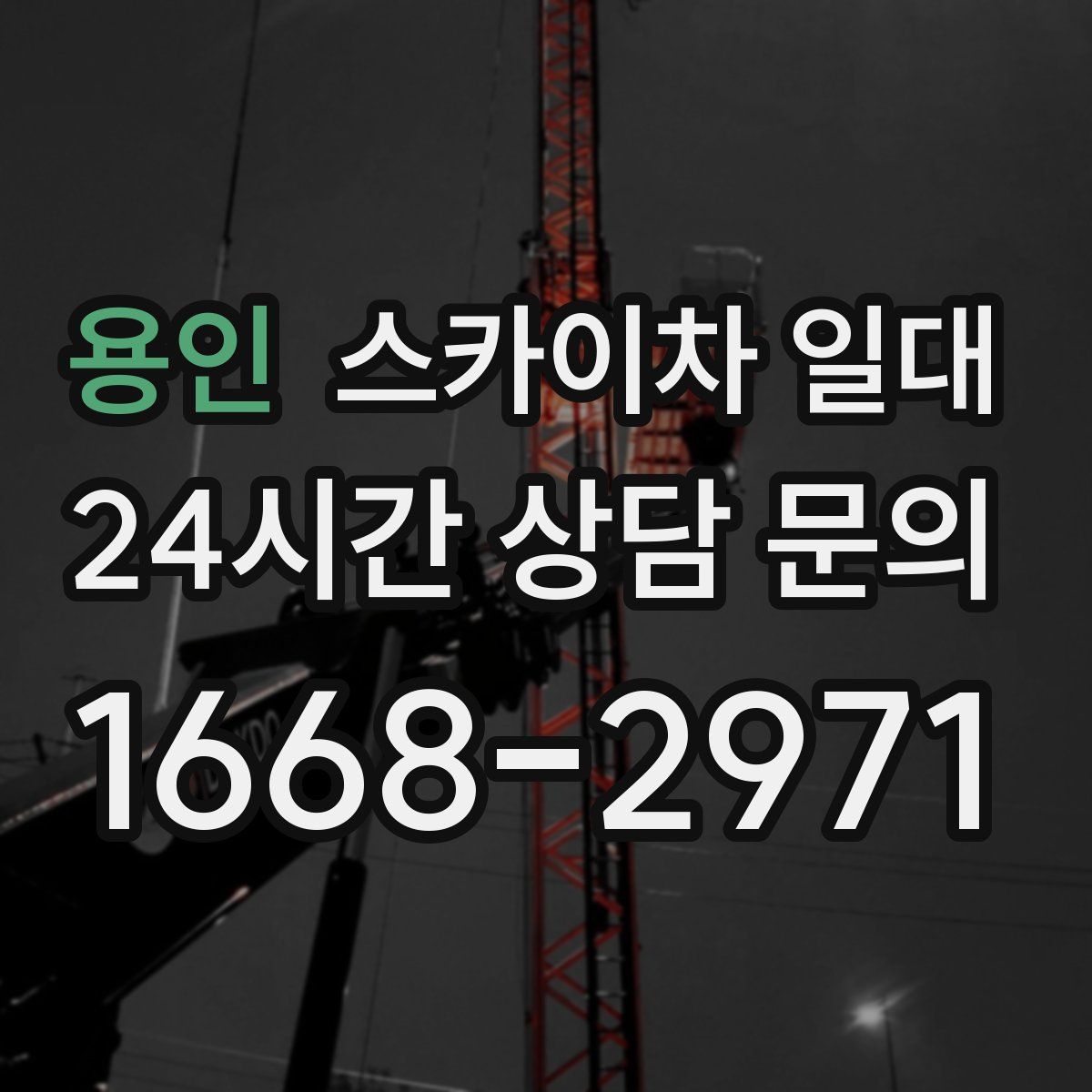 용인 스카이차 일대