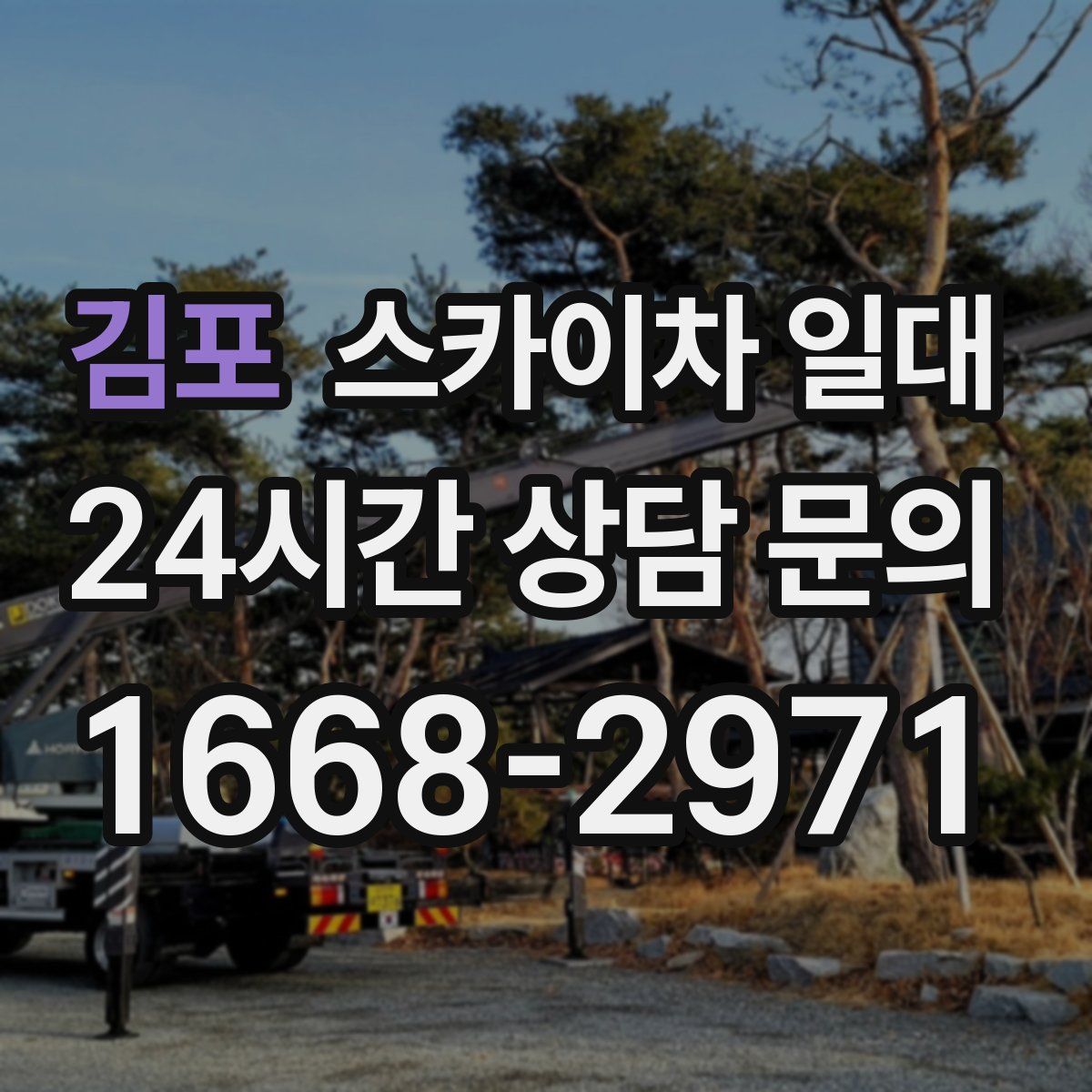 김포 스카이차 일대