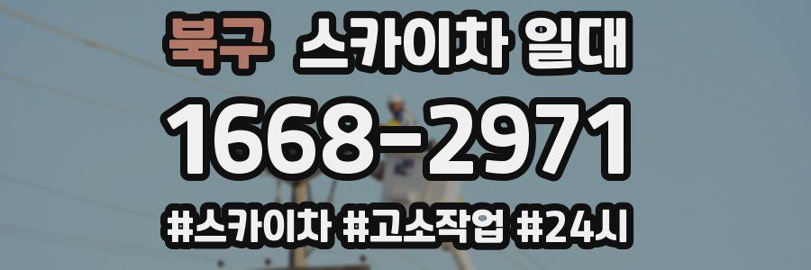 북구 스카이차 일대