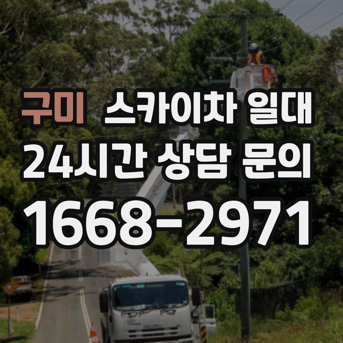 구미 스카이차 일대